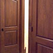 Stunning Interior Doors Hinge on Fine Hardwood
