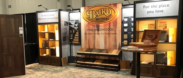 The beginning of the year means trade show season for Baird Brothers!