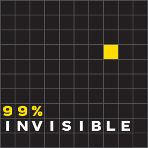 99% Invisible Podcast logo.
