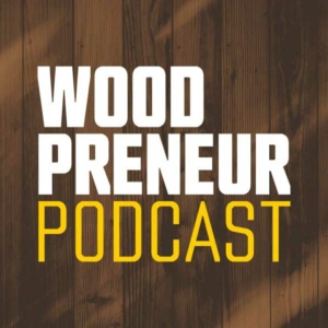 Woodpreneur podcast logo.