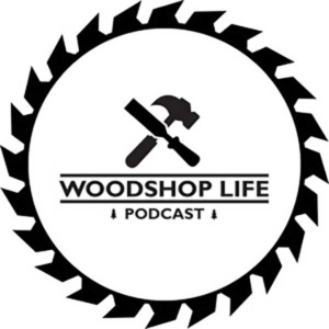 Woodshop Life podcast logo.